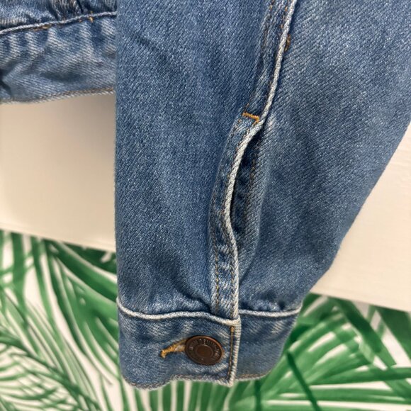 Forever 21 Jean Jacket medium wash denim jacket with pockets - Picture 9 of 9